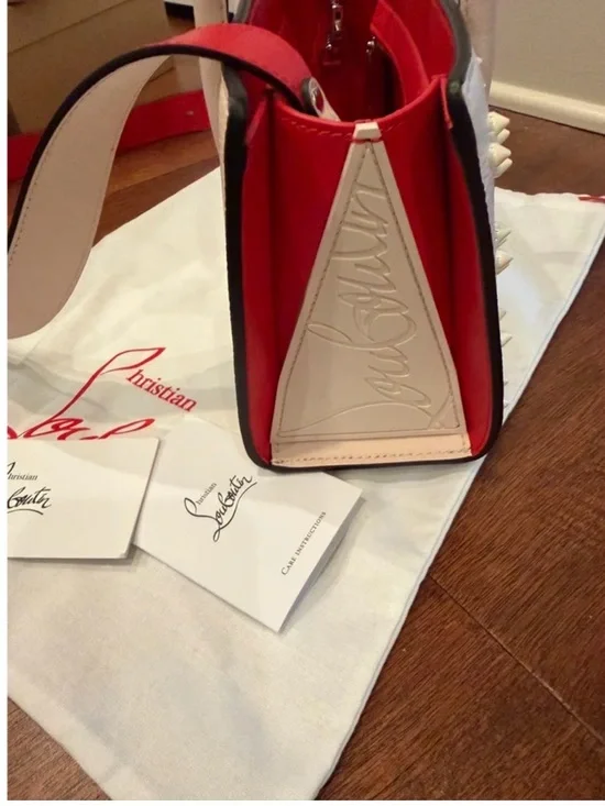 Christian Louboutin Paloma S Baguette in leche color - Picture 11 of 16